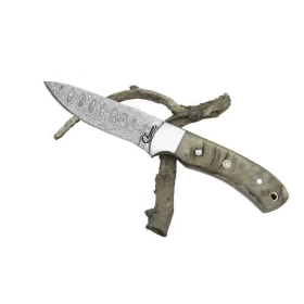 Faneema Damascus Steel Hunting Knife Faneema Damascus Steel Hunting Knife